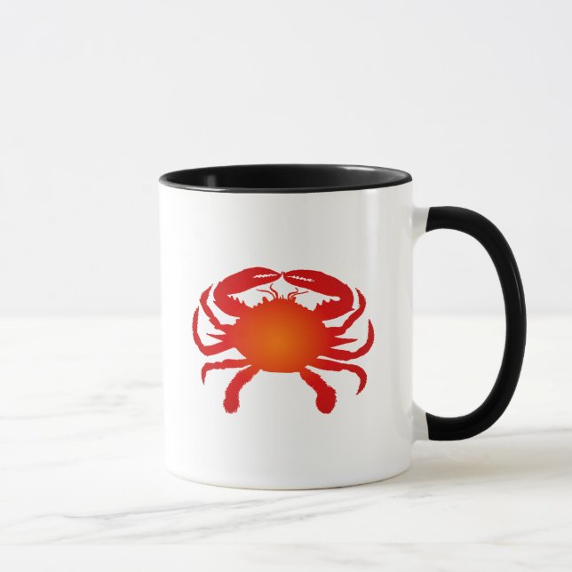 Orange Krabba Mugg (Höger)