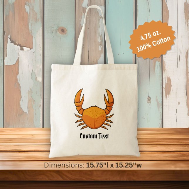 Orange Krabba Tygkasse (Skapare uppladdad)