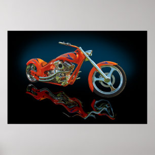 Orange krossad poster