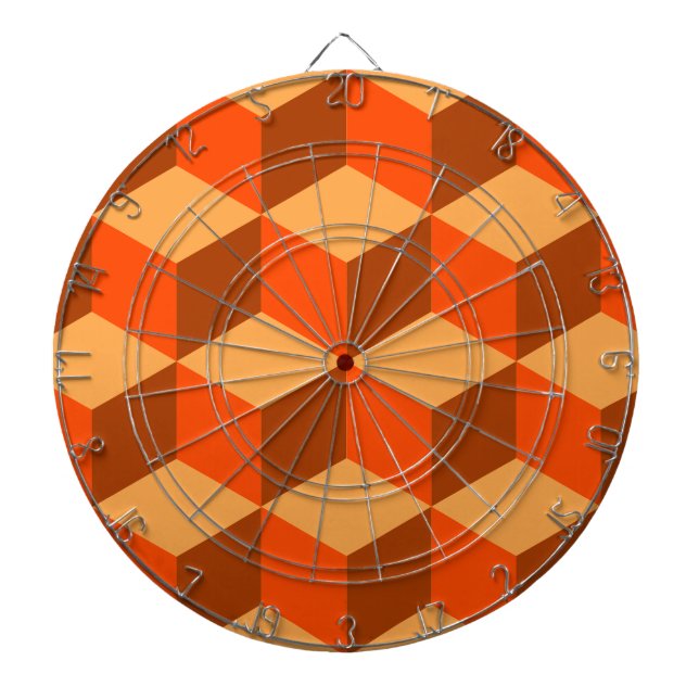 Orange kubes darttavla (Framsidan)