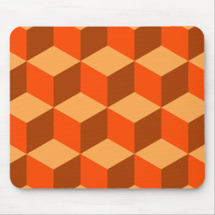 Orange kubes musmatta