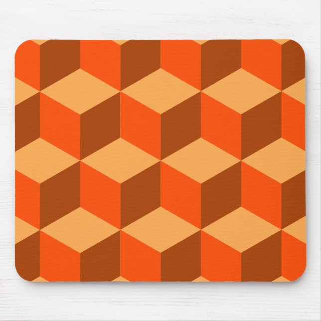 Orange kubes musmatta (Framsidan)