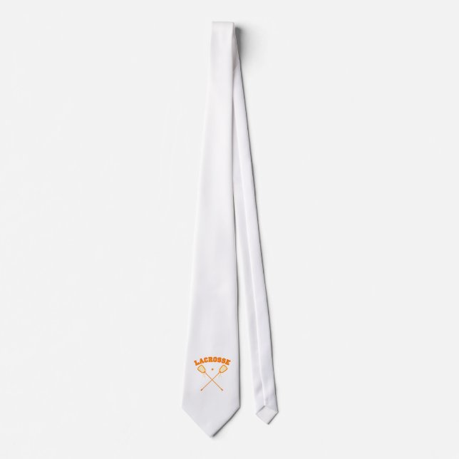 Orange Lacrosselogotyp Slips (Framsida)