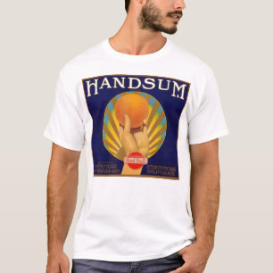 orange lådaetikett Handsum för 30-tal T Shirt