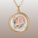 Orange lägga till initial blommigt guldpläterat halsband<br><div class="desc">Ta hand om dig med det här charmerande Zazzle-halsbandet, med en delikat blommigt. Anpassa den med din första orange för att göra den unik för dig! Perfekt för alla tillfälle, det här halsbandet tillför en aning elegans och ett klick färg till ditt kläder. Det är ett vackert sätt att fira...</div>