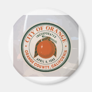 orange län, ca, USA Magnet