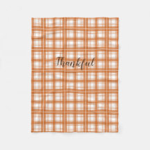 orange landskapsfilt i mönster