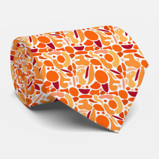 Orange Lava Lamp Tie Slips