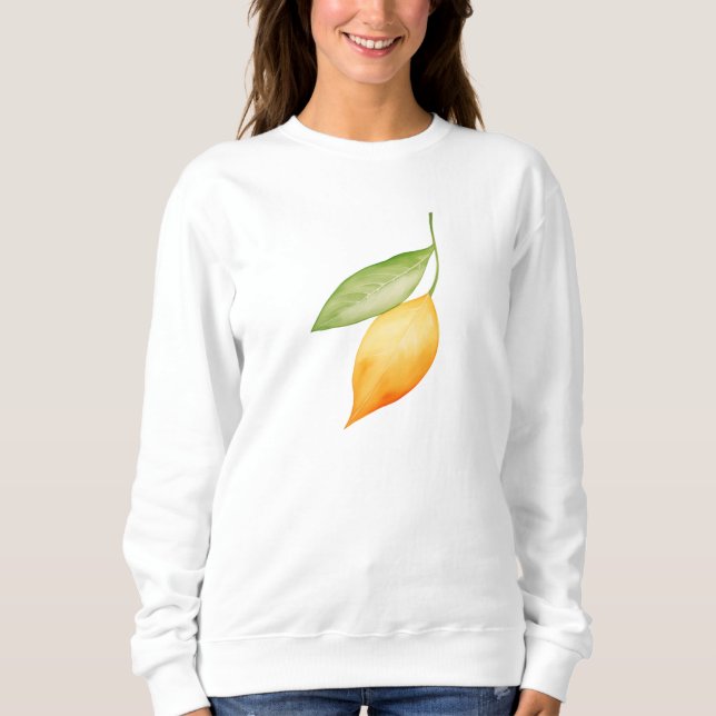 Orange Leaf T Shirt (Framsida)