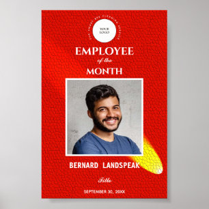 Orange Leather & Comet for Employee of the Month Poster