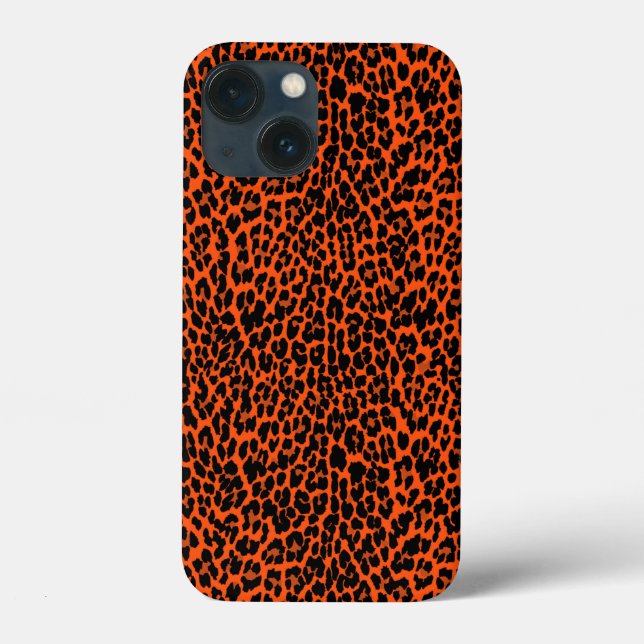 Orange Leopards Tryck (Baksida)