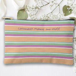 Orange, Lila, Grönt Rand