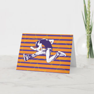 Orange Lila Superstar-kort Kort