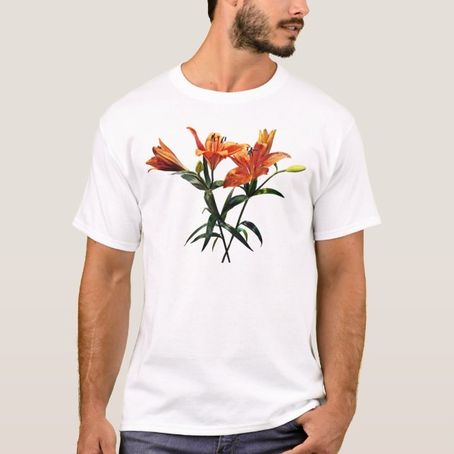 Orange Lilies-gruppen T Shirt (Framsida)