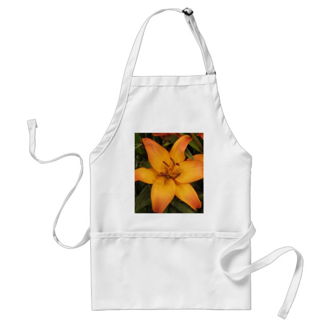 Orange Lily Apron Förkläde (Framsidan)