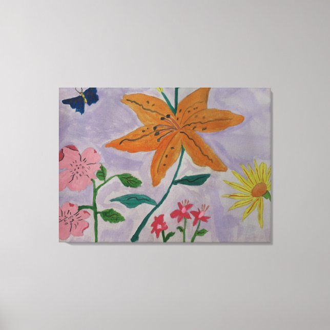 Orange Lily Canvas Art (Framsida)