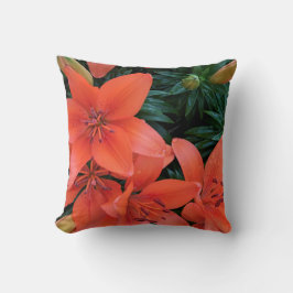 Orange Lily Dekorativ kudde