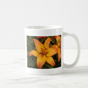 Orange Lily Kaffemugg