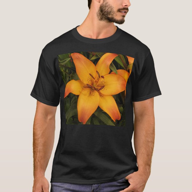 Orange Lily Manar Shirt Tee (Framsida)