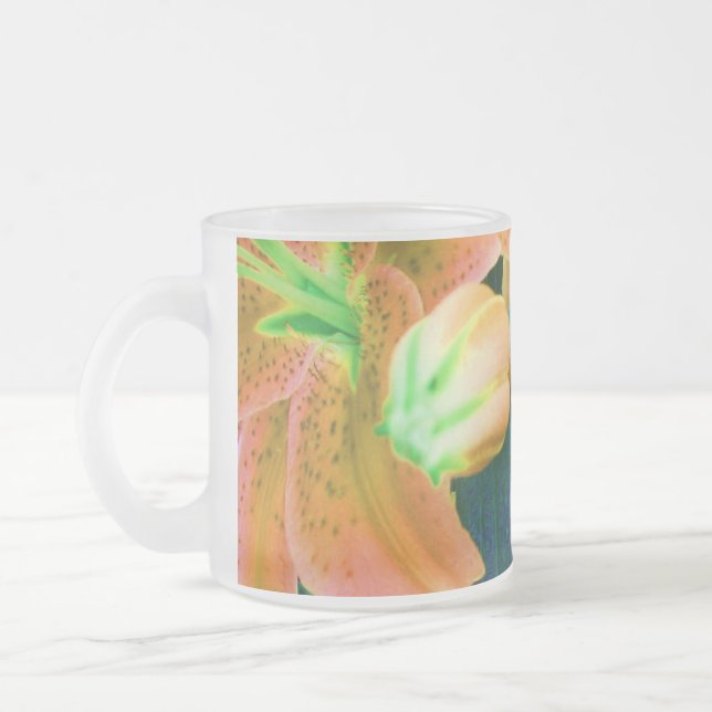 "Orange Lily" Mugg (Vänster)