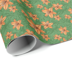 Orange Lily Presentpapper