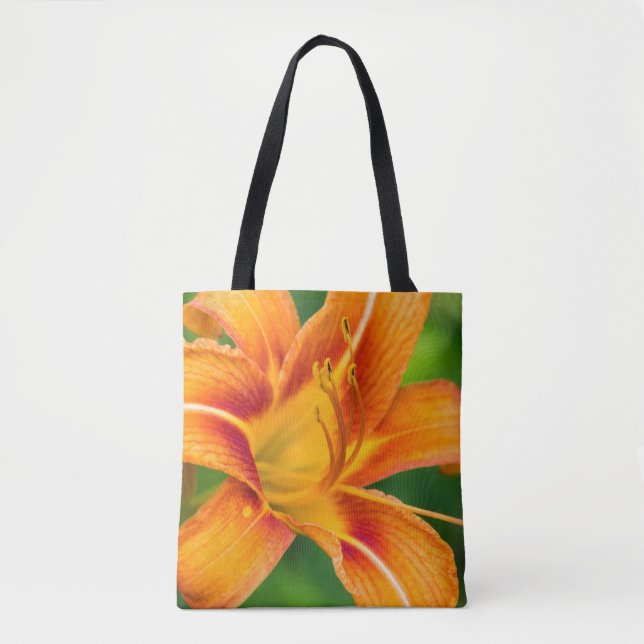 Orange Lily Tygkasse (Framsida)