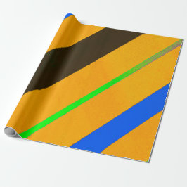 Orange linjer presentpapper