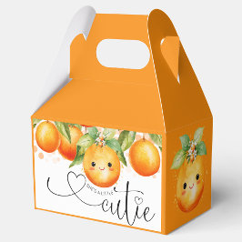 Orange Little Cutie Orange Citrus Baby Shower Presentaskar