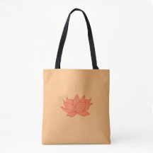 Orange Lotus Flower