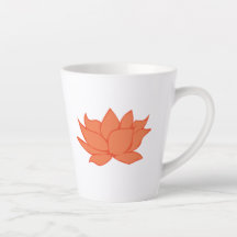 Orange Lotus Latte Mugg