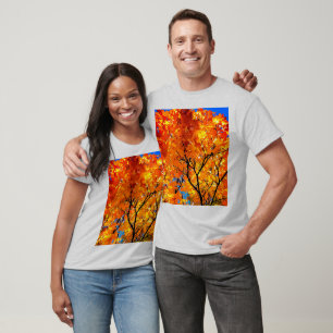 Orange löv t shirt