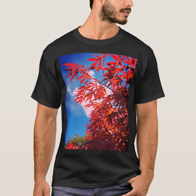 Orange löv t shirt (Framsida)