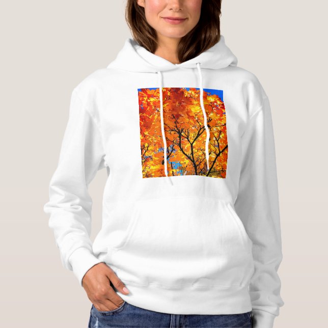 Orange löv t shirt (Framsida)