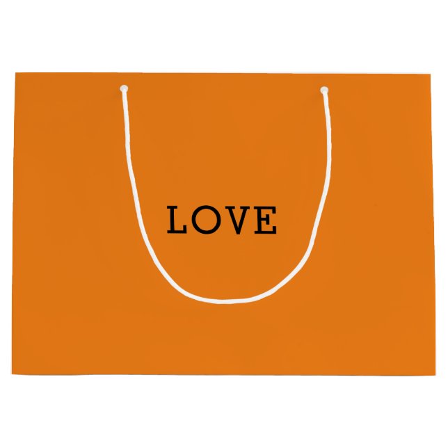 Orange Love Designer Inspirerad (Framsidan)
