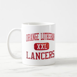 Orange LutheranLancersfriidrott Kaffemugg