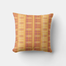 Orange & Magenta Geometriskt Op Art-mönster — Uppr