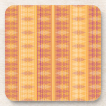 Orange & Magenta Geometriskt Op Art-mönster — Uppr