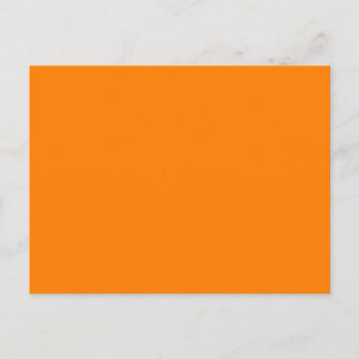 Orange mall till personlig bilder och text vykort