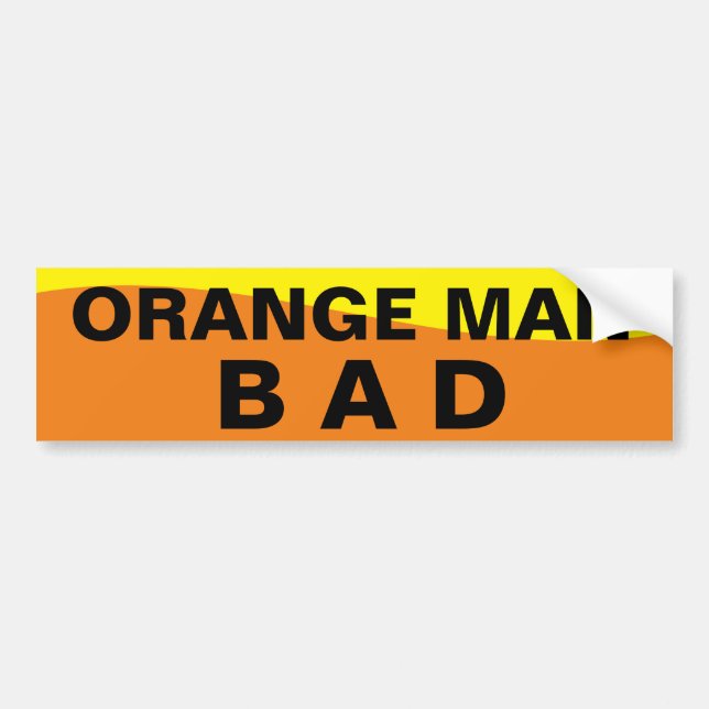 ORANGE MAN BAD BILDEKAL (Framsidan)