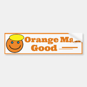 Orange Man BRA Bildekal