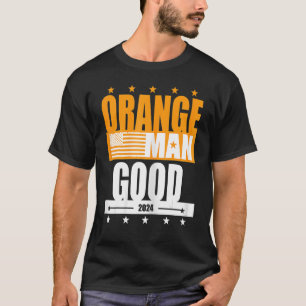 Orange Man Bra Meme Patriotic American T Shirt