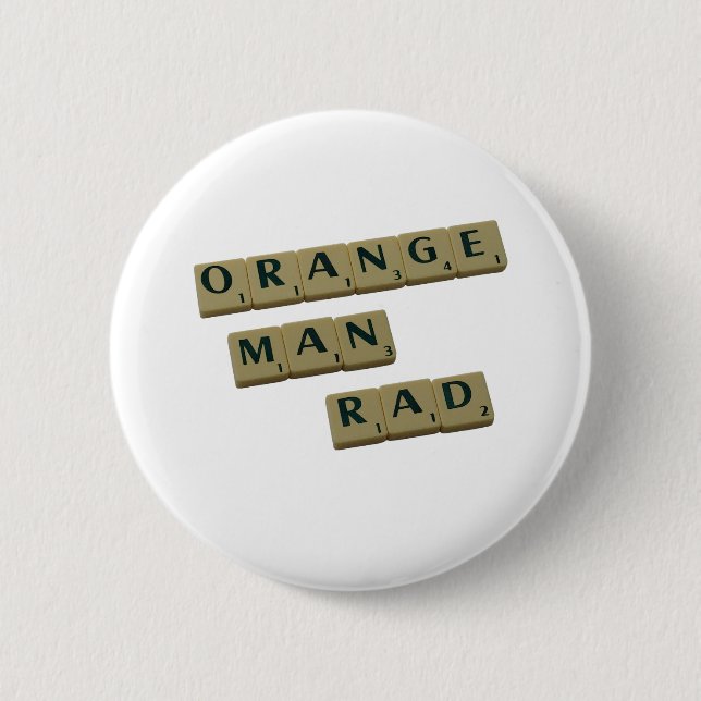 Orange Man Rad Knapp (Framsida)