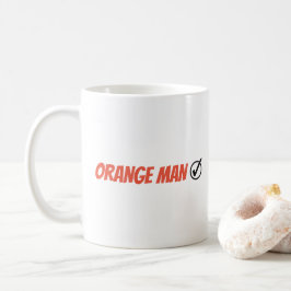 Orange Man Trump Funny Val 2024 Kaffemugg