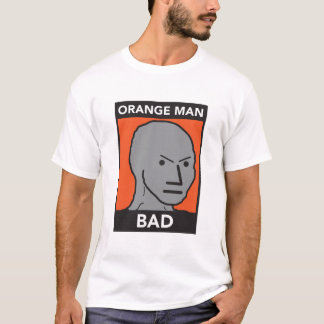 Orange mandåliga t shirt