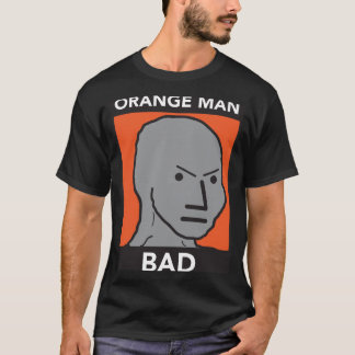 Orange mandåliga t shirt