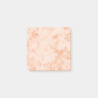 Orange Marble Post-it Notes