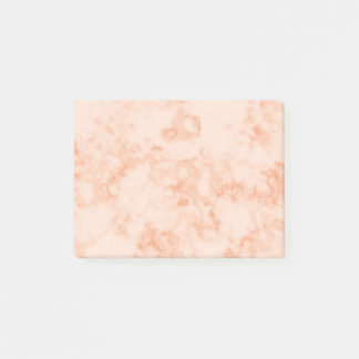 Orange Marble Post-it Notes