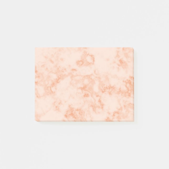 Orange Marble Post-it Notes (Framsida)