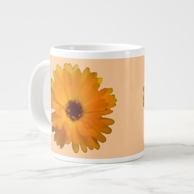 Orange Marigold Mugg Jumbo Mugg (Framsida vänster)