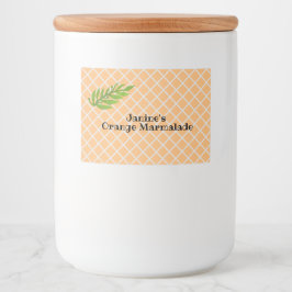 Orange Marmalade Mat Etiketter